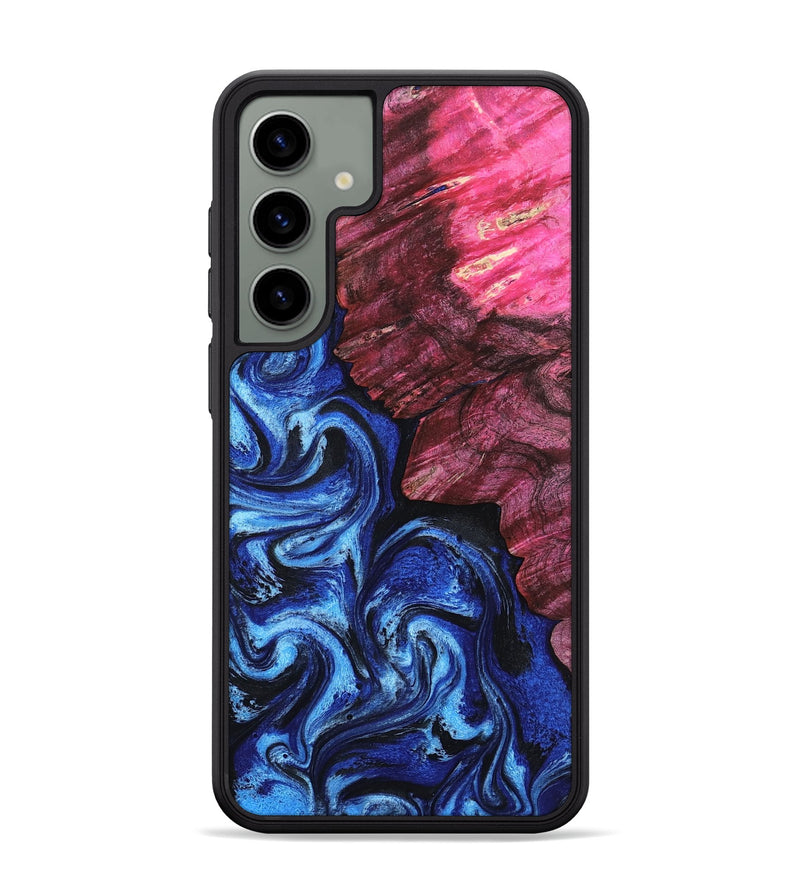 Galaxy S24 Plus Wood Phone Case - Drake (Blue, 802338)