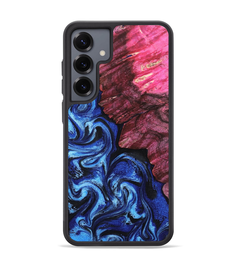 Galaxy S25 Plus Wood Phone Case - Drake (Blue, 802338)