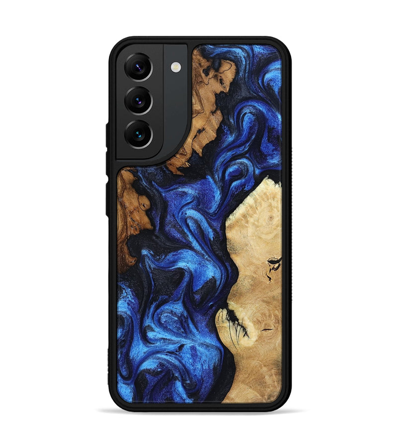 Galaxy S22 Plus Wood Phone Case - Jammie (Blue, 802339)