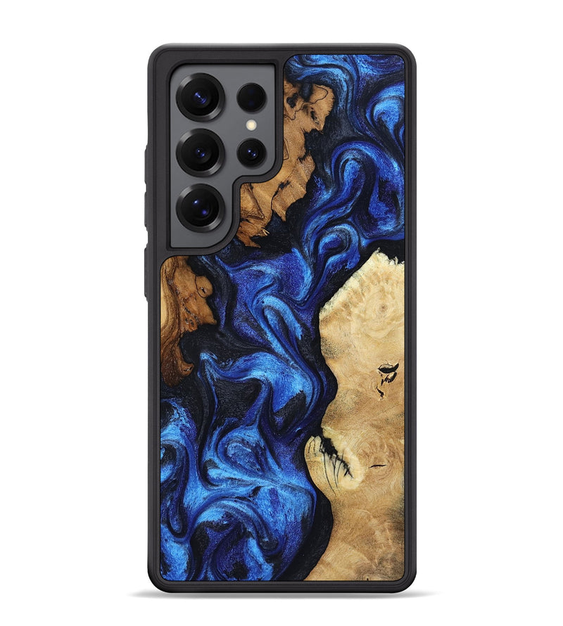 Galaxy S25 Ultra Wood Phone Case - Jammie (Blue, 802339)