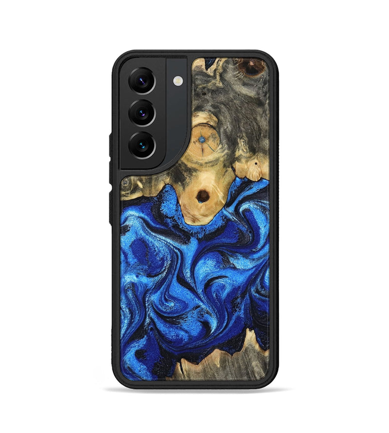 Galaxy S22 Wood Phone Case - Solana (Blue, 802340)