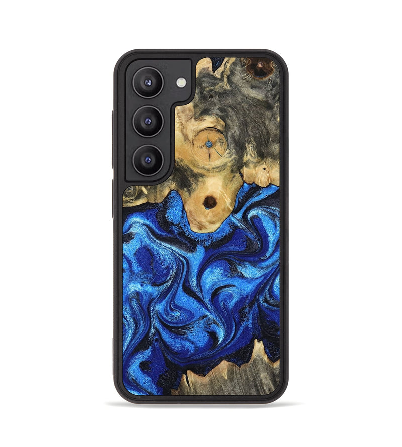 Galaxy S23 Wood Phone Case - Solana (Blue, 802340)