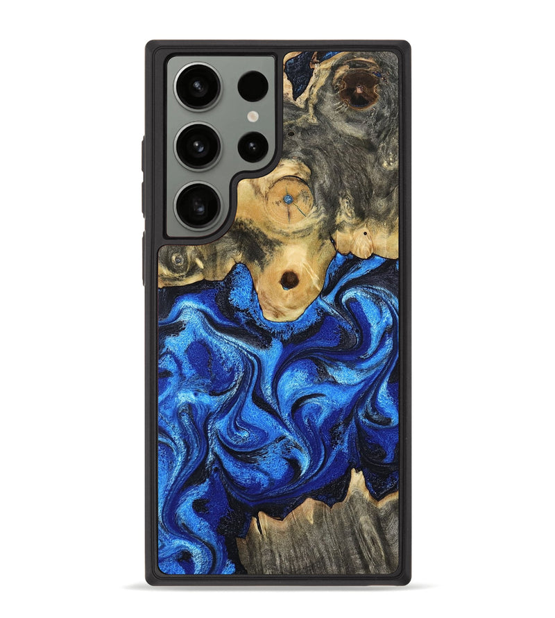 Galaxy S23 Ultra Wood Phone Case - Solana (Blue, 802340)
