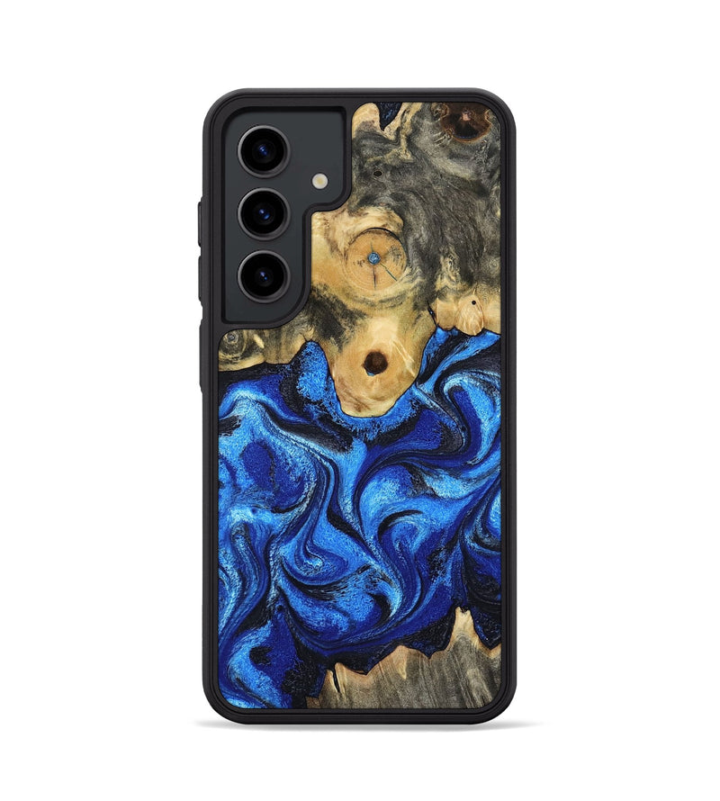 Galaxy S24 Wood Phone Case - Solana (Blue, 802340)