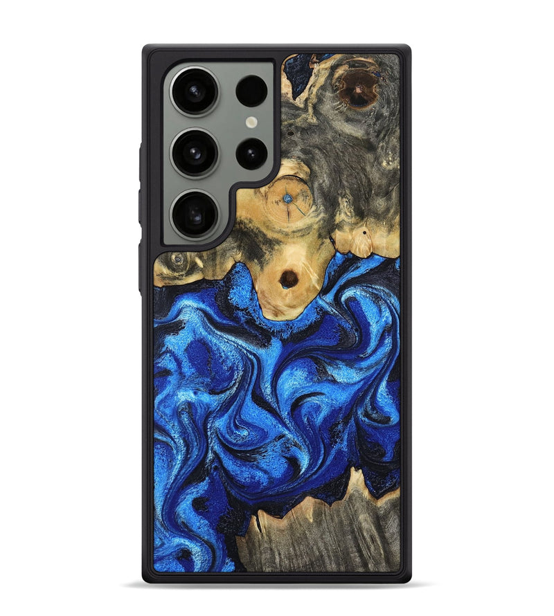 Galaxy S24 Ultra Wood Phone Case - Solana (Blue, 802340)