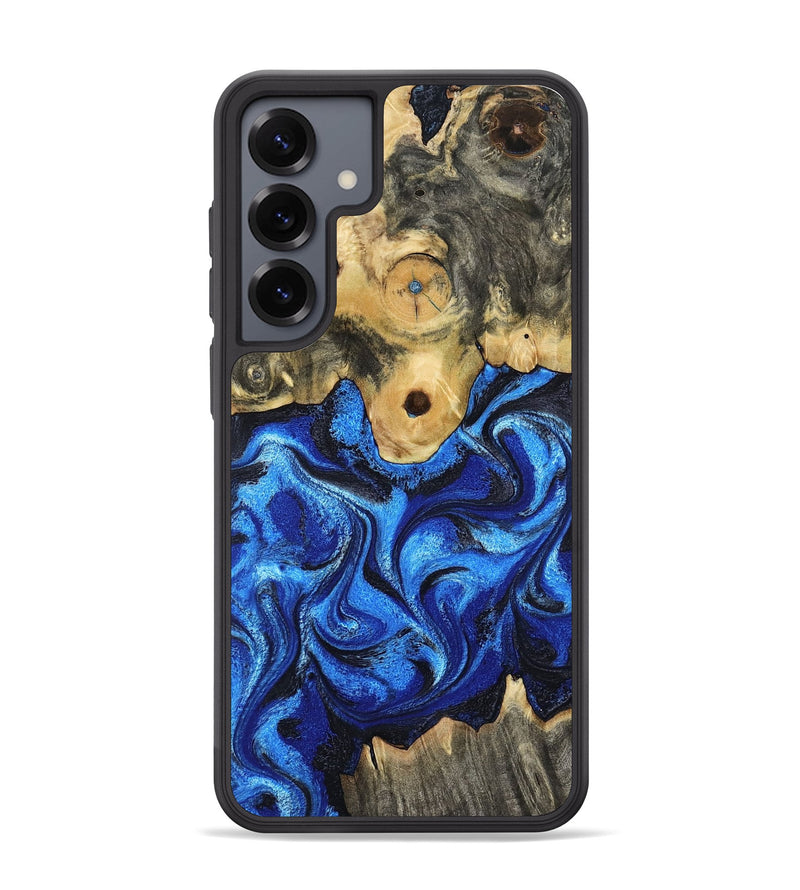 Galaxy S25 Plus Wood Phone Case - Solana (Blue, 802340)