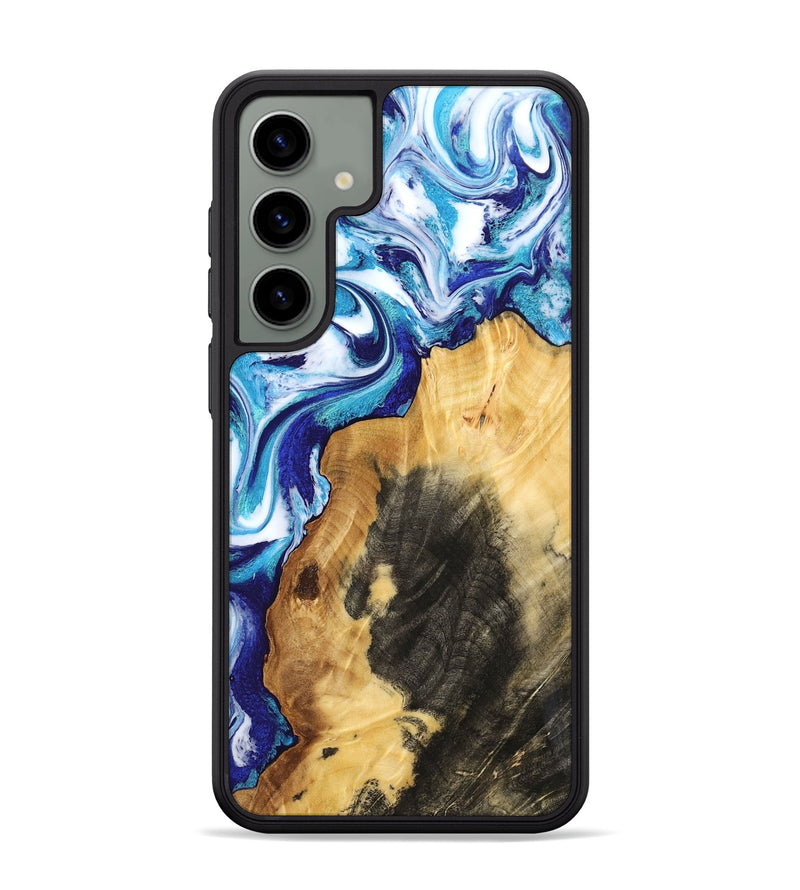 Galaxy S24 Plus Wood Phone Case - Connie (Blue, 802341)