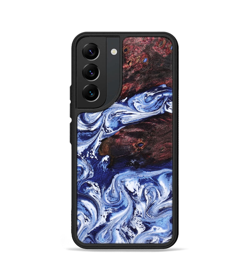 Galaxy S22 Wood Phone Case - Sylvie (Blue, 802342)