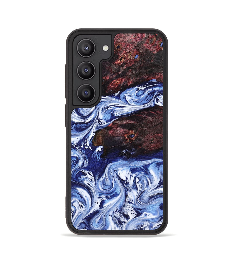 Galaxy S23 Wood Phone Case - Sylvie (Blue, 802342)