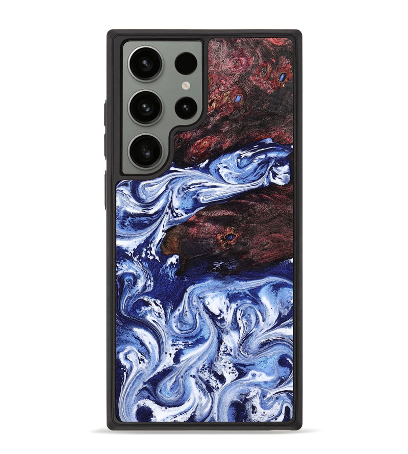 Galaxy S23 Ultra Wood Phone Case - Sylvie (Blue, 802342)