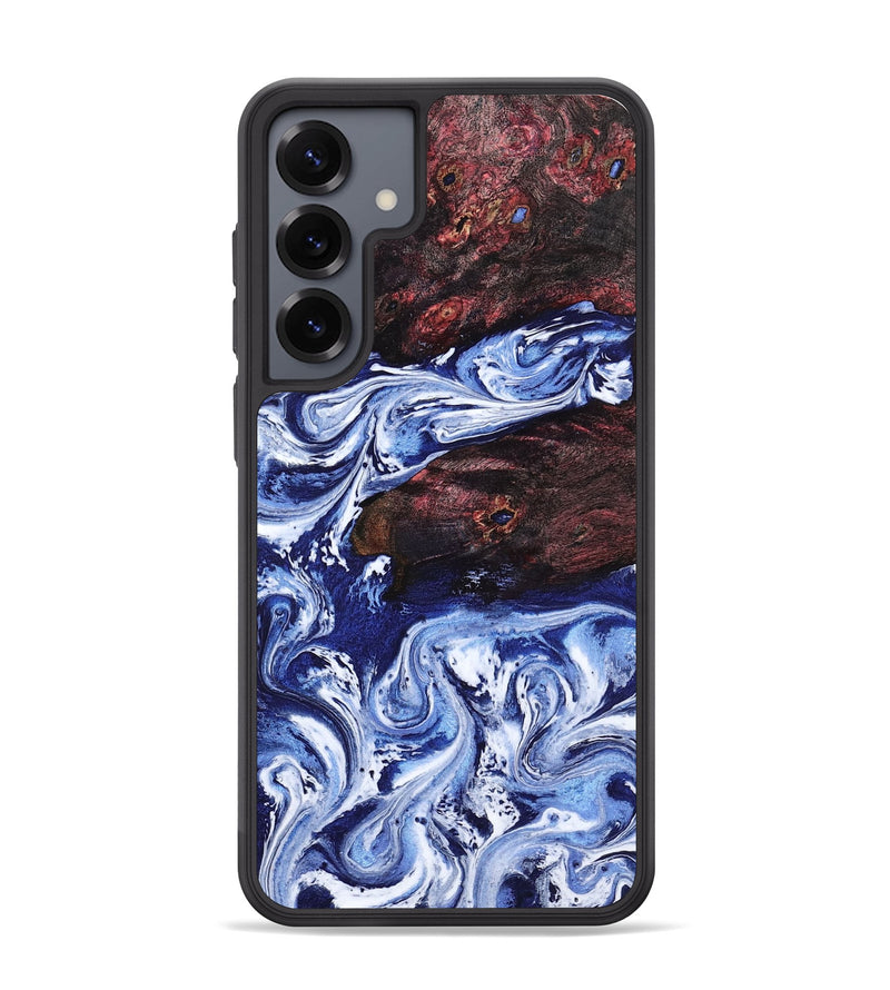 Galaxy S25 Plus Wood Phone Case - Sylvie (Blue, 802342)