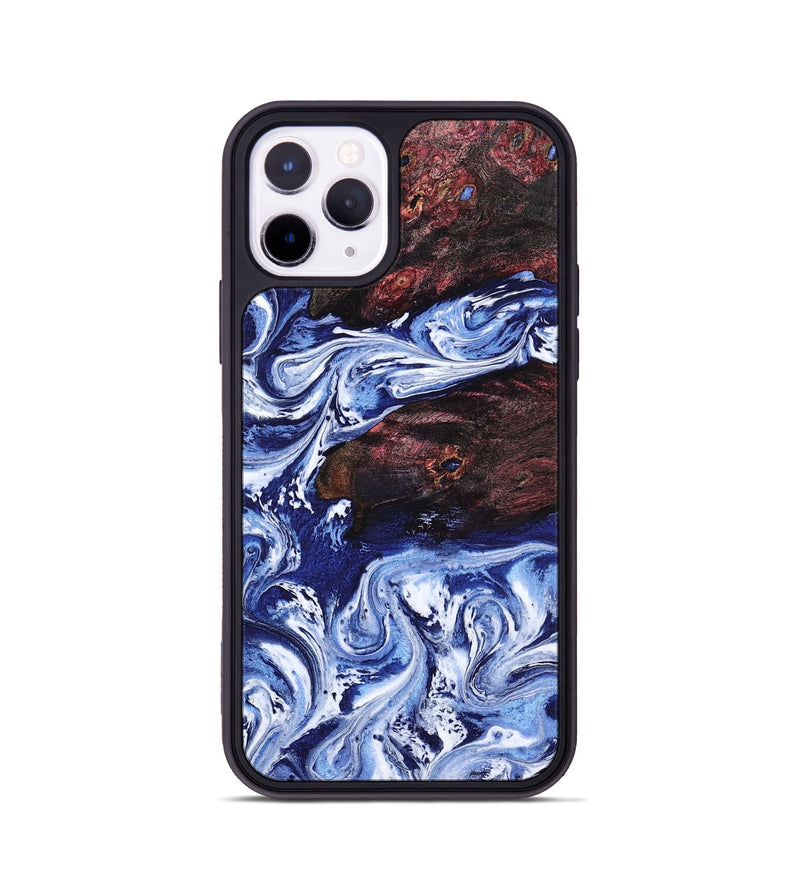 iPhone 11 Pro Wood Phone Case - Sylvie (Blue, 802342)