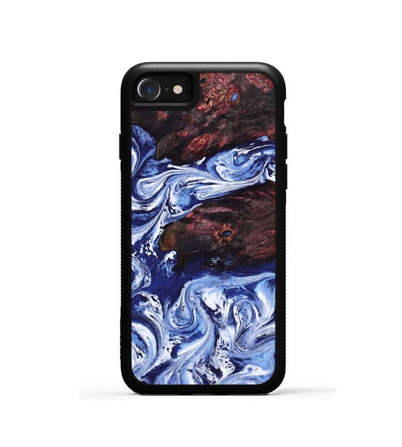 iPhone SE Wood Phone Case - Sylvie (Blue, 802342)