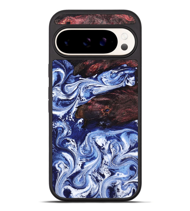 Pixel 10 Pro XL Wood Phone Case - Sylvie (Blue, 802342)