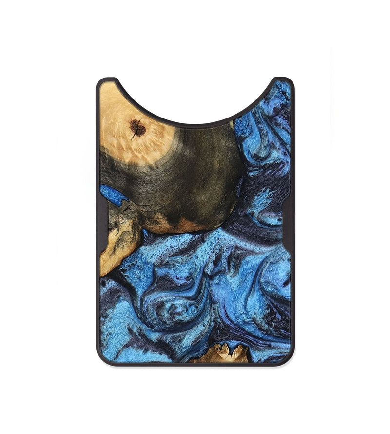 Alloy Wood Wallet - Rodrigo (Blue, 802343)