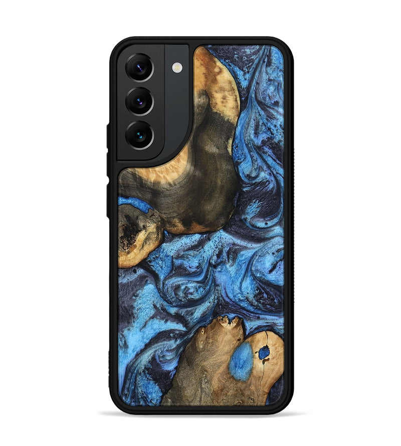 Galaxy S22 Plus Wood Phone Case - Rodrigo (Blue, 802343)