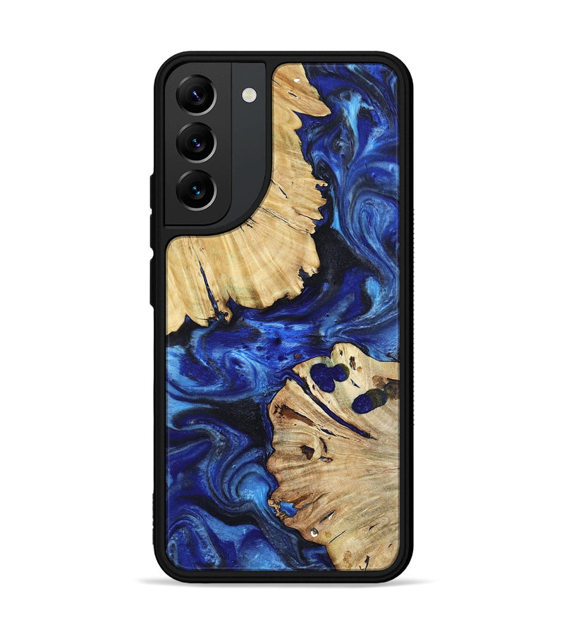 Galaxy S22 Plus Wood Phone Case - Meadow (Blue, 802344)