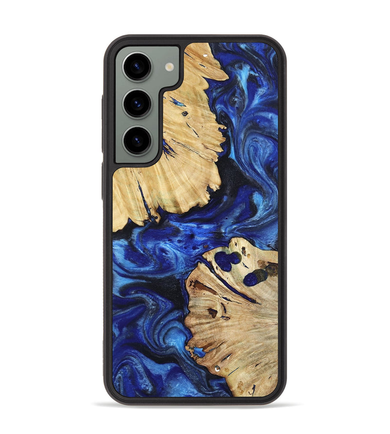 Galaxy S23 Plus Wood Phone Case - Meadow (Blue, 802344)