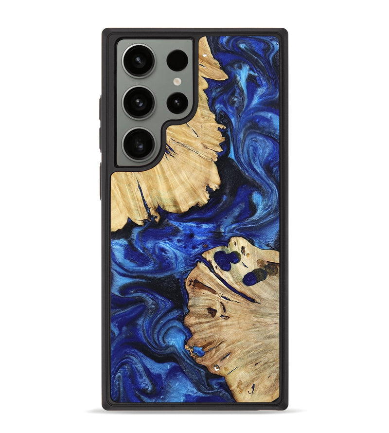 Galaxy S23 Ultra Wood Phone Case - Meadow (Blue, 802344)