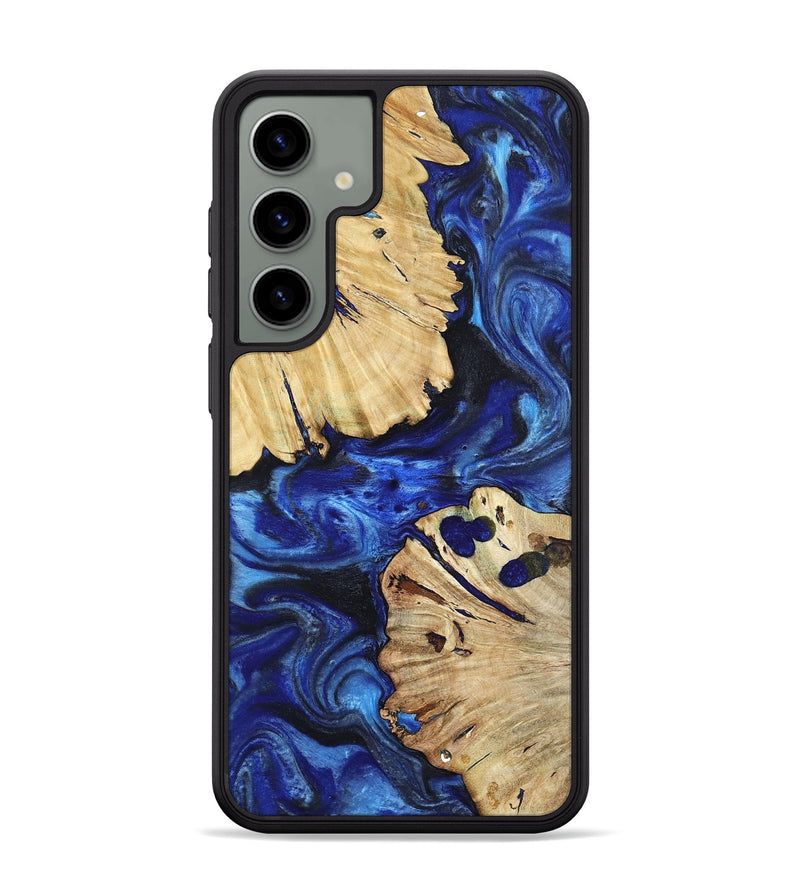 Galaxy S24 Plus Wood Phone Case - Meadow (Blue, 802344)