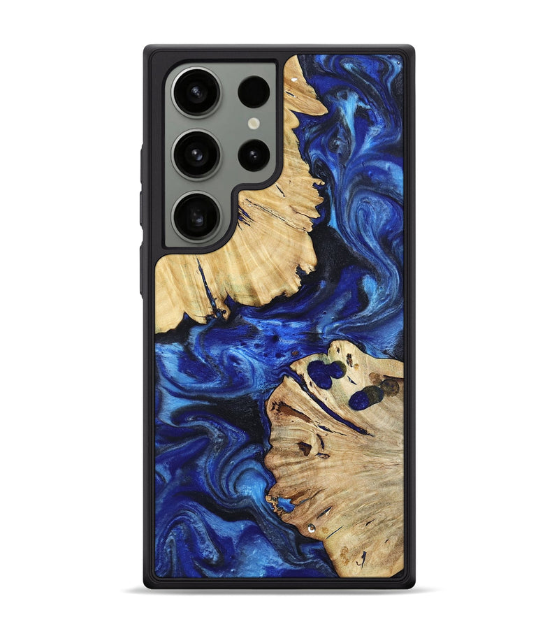 Galaxy S24 Ultra Wood Phone Case - Meadow (Blue, 802344)