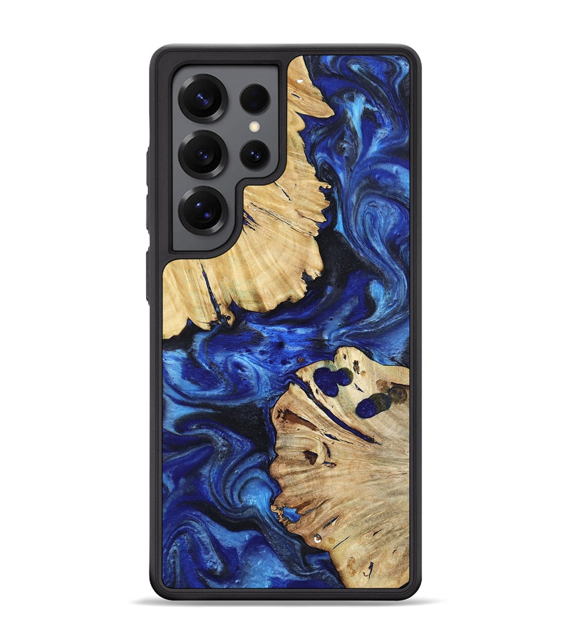 Galaxy S25 Ultra Wood Phone Case - Meadow (Blue, 802344)