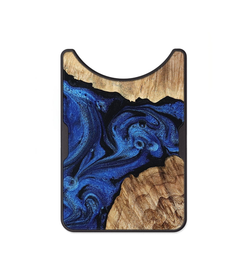 Alloy Wood Wallet - Ciara (Blue, 802347)