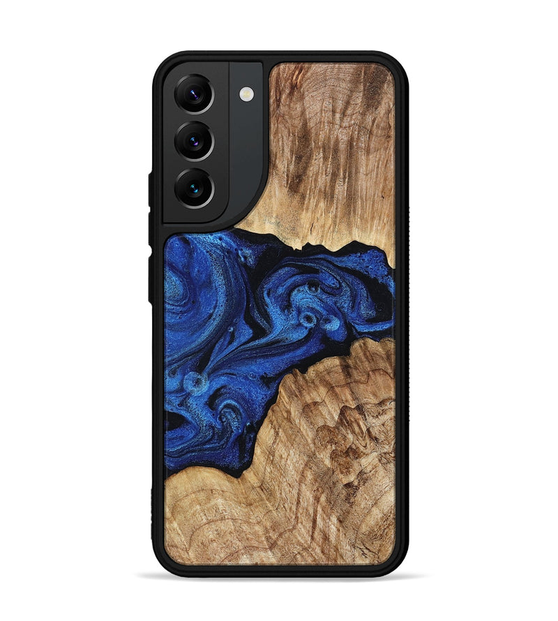 Galaxy S22 Plus Wood Phone Case - Ciara (Blue, 802347)