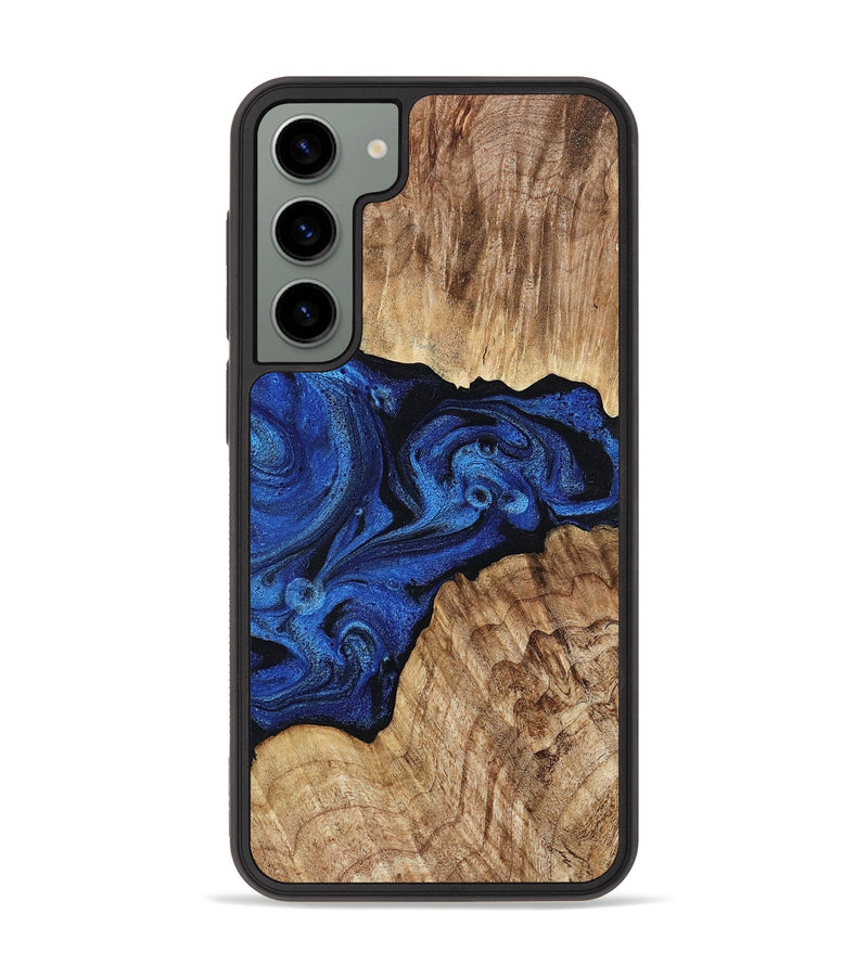 Galaxy S23 Plus Wood Phone Case - Ciara (Blue, 802347)