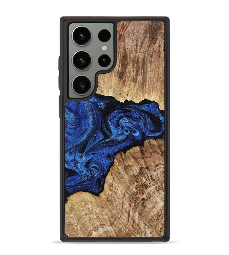 Galaxy S23 Ultra Wood Phone Case - Ciara (Blue, 802347)