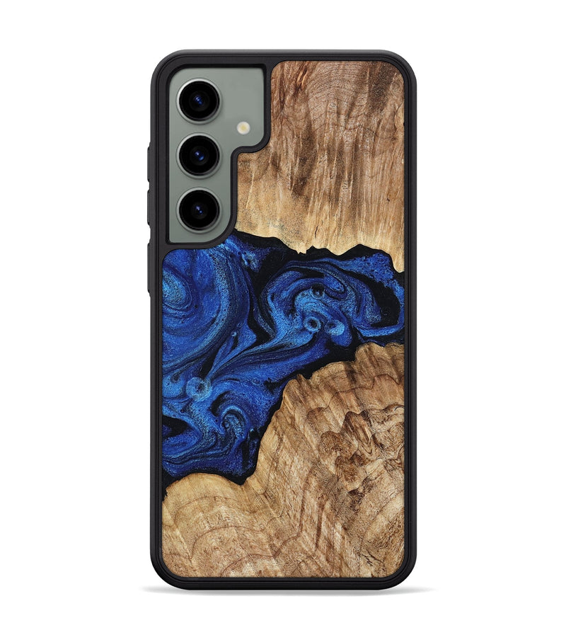 Galaxy S24 Plus Wood Phone Case - Ciara (Blue, 802347)