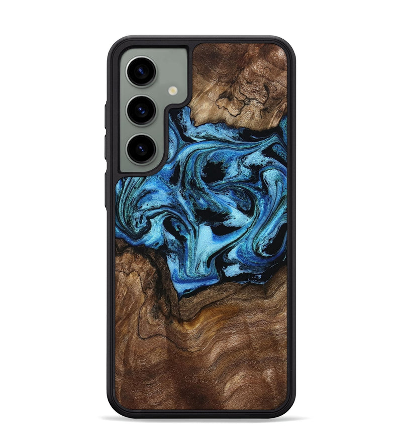 Galaxy S24 Plus Wood Phone Case - Miriam (Blue, 802349)