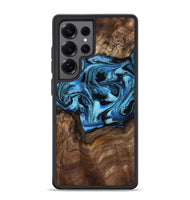 Galaxy S25 Ultra Wood Phone Case - Miriam (Blue, 802349)