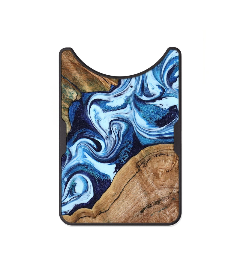 Alloy Wood Wallet - Wade (Blue, 802350)