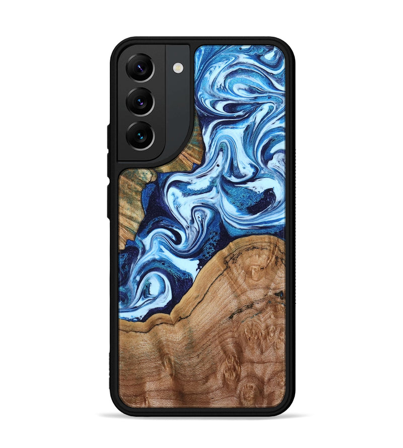 Galaxy S22 Plus Wood Phone Case - Wade (Blue, 802350)
