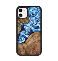 iPhone 11 Wood Phone Case - Wade (Blue, 802350)