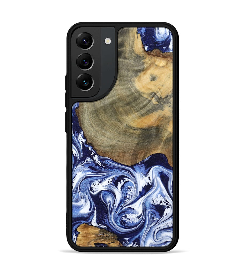 Galaxy S22 Plus Wood Phone Case - Isabel (Blue, 802351)