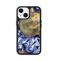 iPhone 13 Wood Phone Case - Isabel (Blue, 802351)