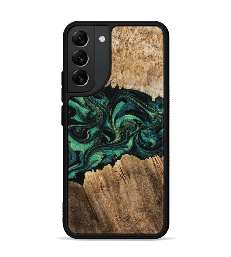 Galaxy S22 Plus Wood Phone Case - Kaylah (Green, 802353)