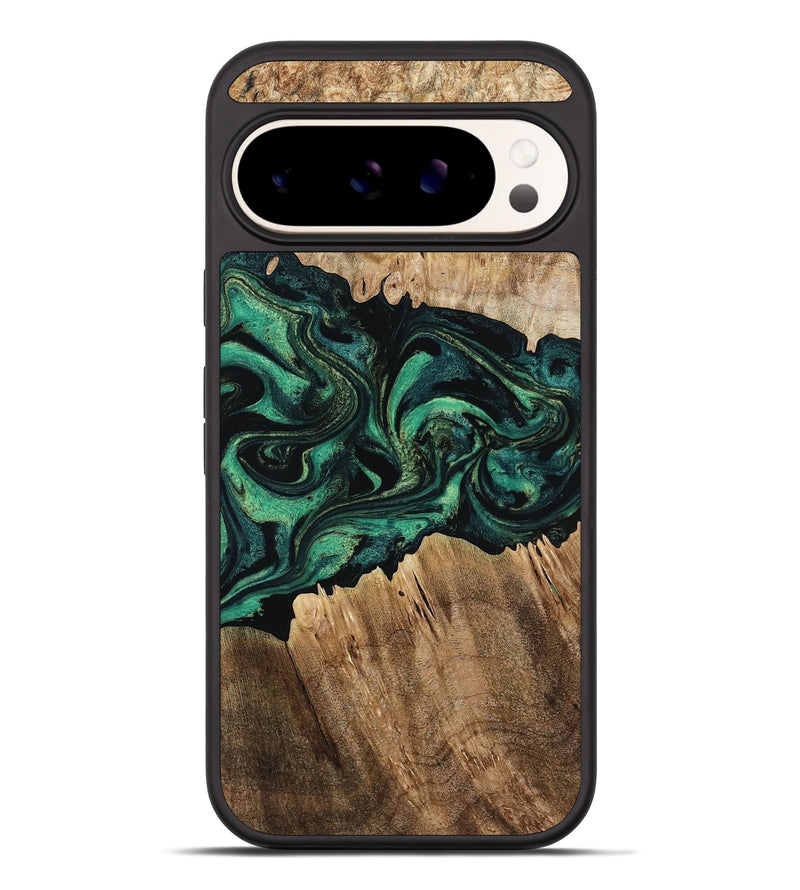 Pixel 10 Pro XL Wood Phone Case - Kaylah (Green, 802353)