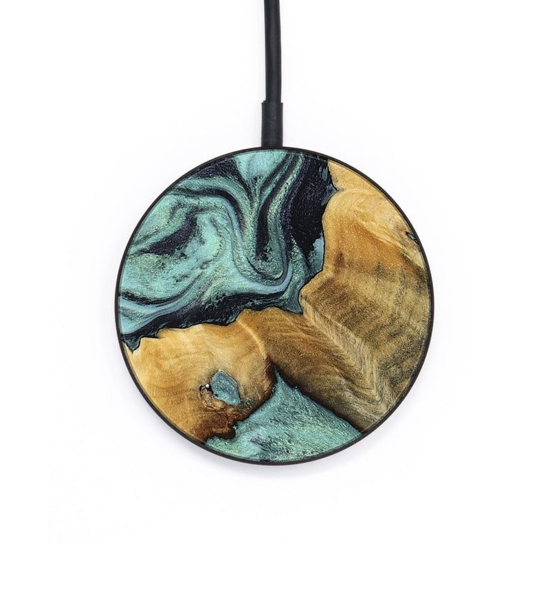 Circle Wood Wireless Charger - Maximus (Green, 802355)