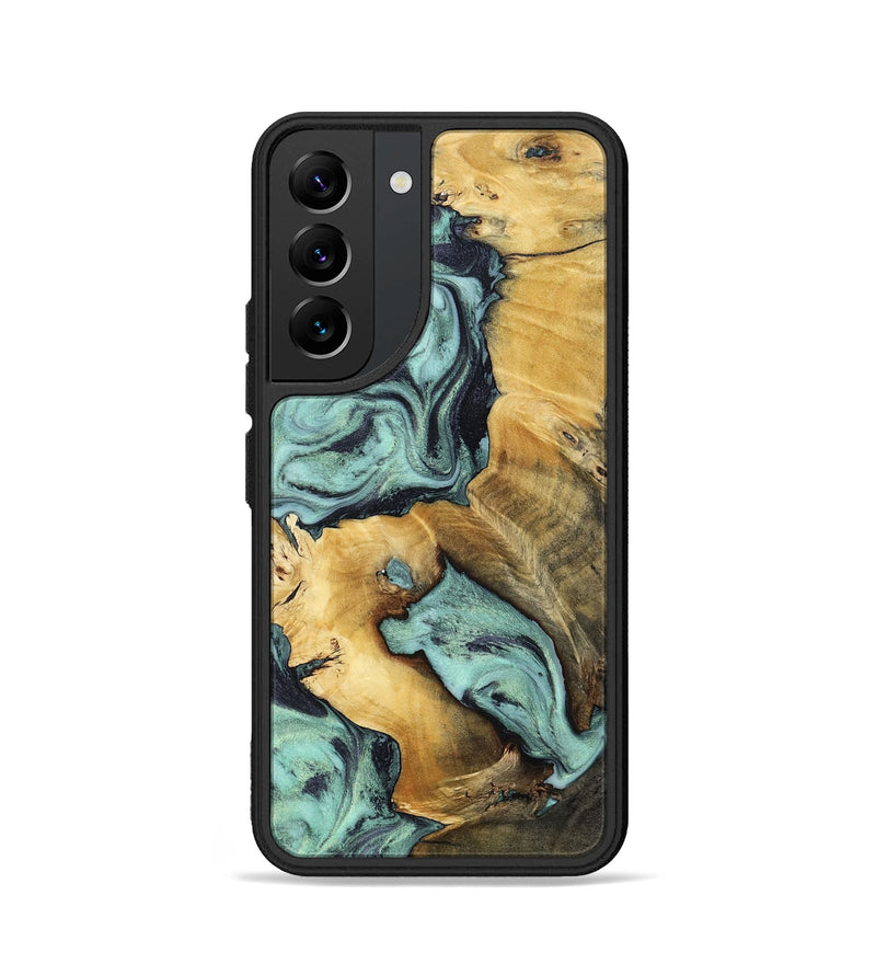 Galaxy S22 Wood Phone Case - Maximus (Green, 802355)