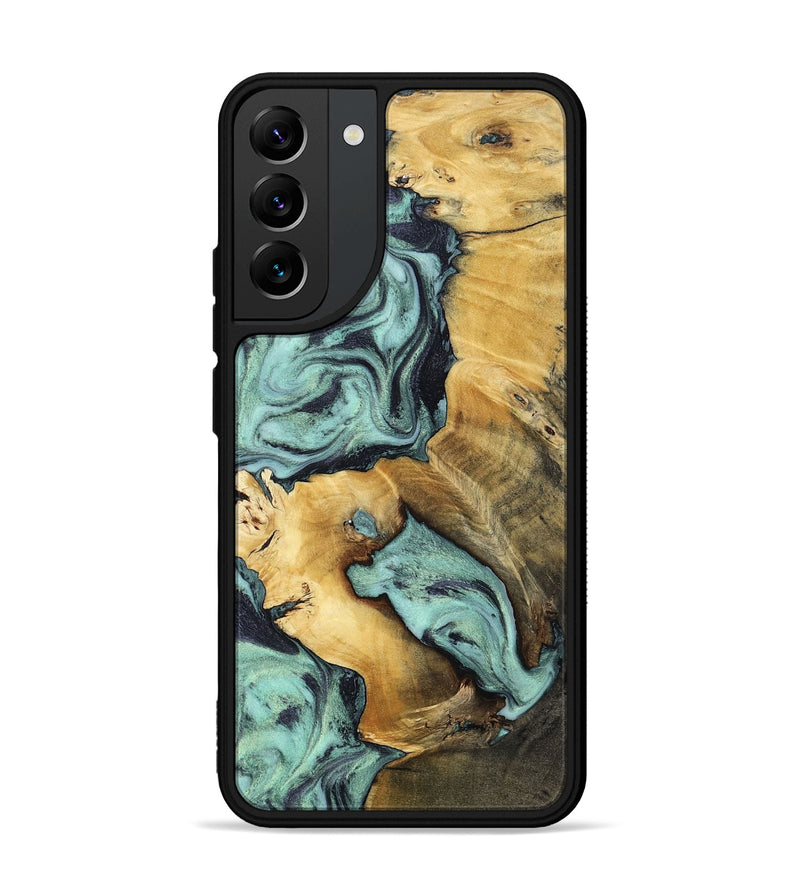 Galaxy S22 Plus Wood Phone Case - Maximus (Green, 802355)