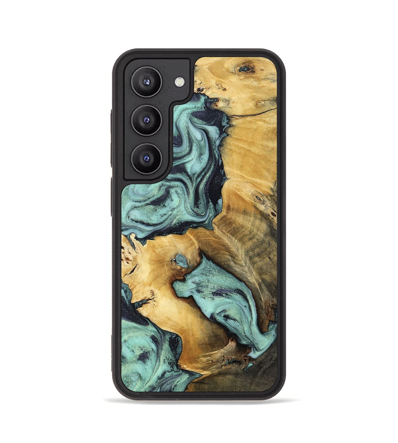 Galaxy S23 Wood Phone Case - Maximus (Green, 802355)
