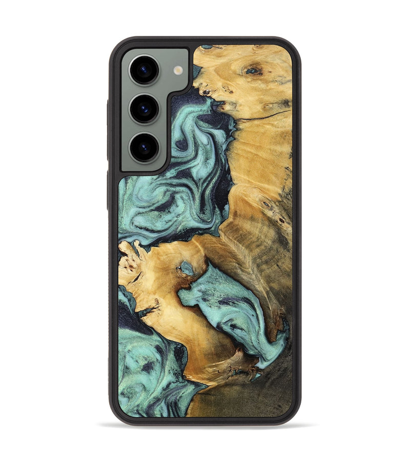 Galaxy S23 Plus Wood Phone Case - Maximus (Green, 802355)