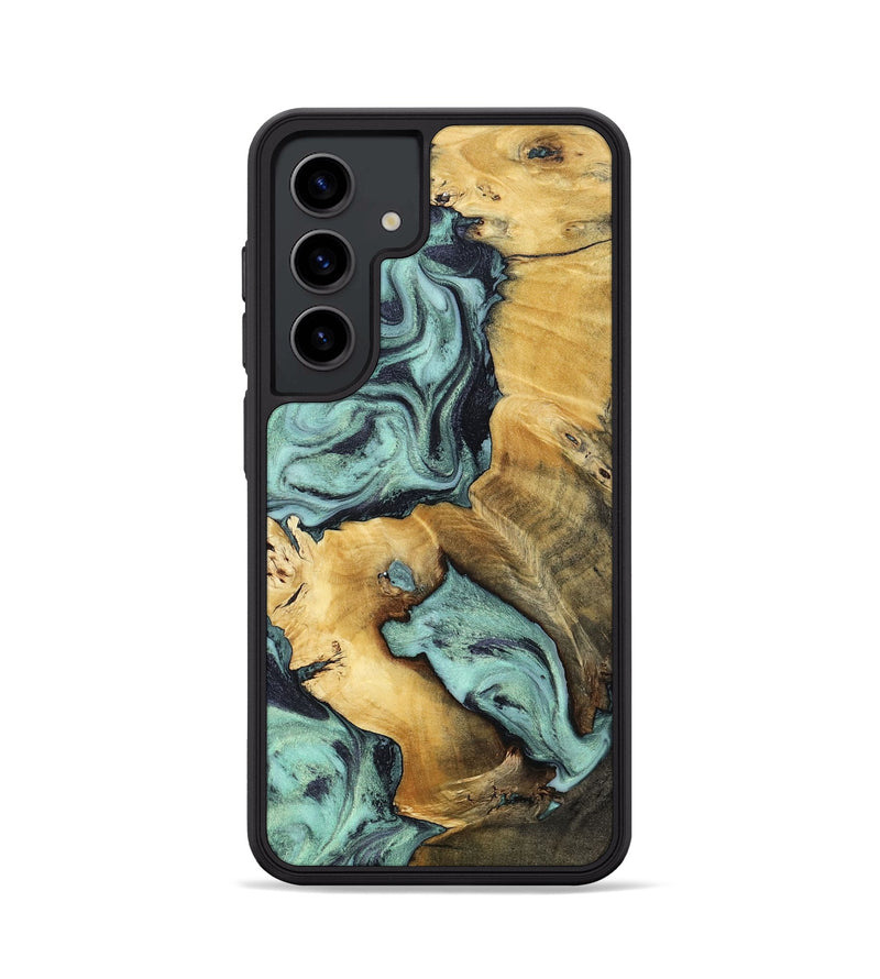 Galaxy S24 Wood Phone Case - Maximus (Green, 802355)