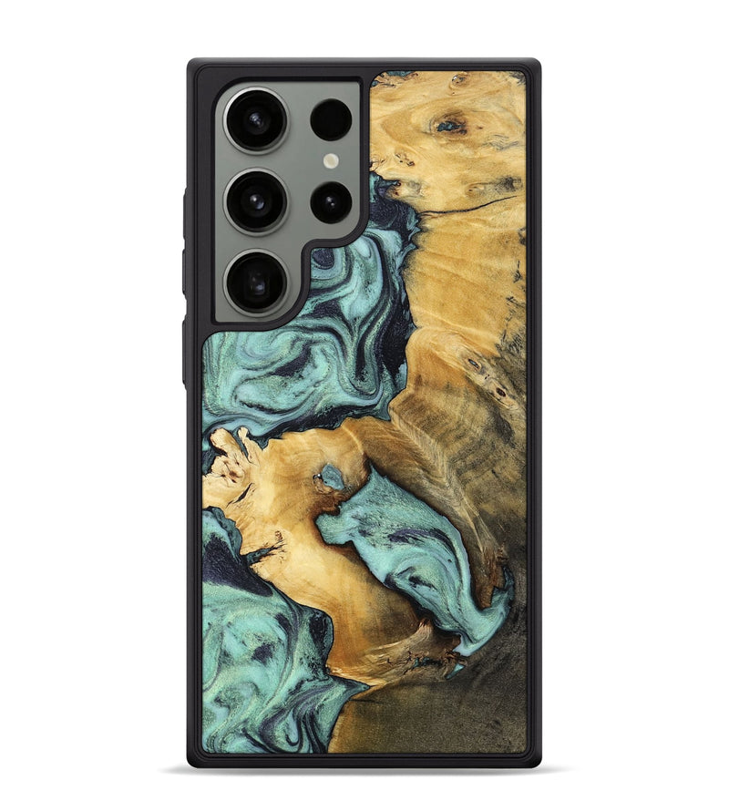 Galaxy S24 Ultra Wood Phone Case - Maximus (Green, 802355)