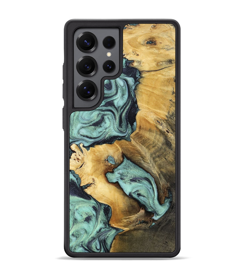 Galaxy S25 Ultra Wood Phone Case - Maximus (Green, 802355)