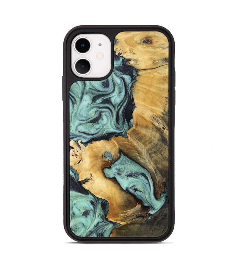 iPhone 11 Wood Phone Case - Maximus (Green, 802355)