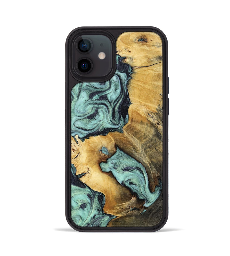 iPhone 12 Wood Phone Case - Maximus (Green, 802355)
